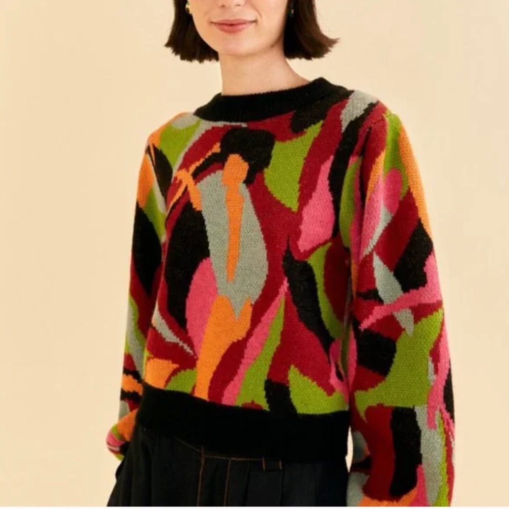 FARM RIO Multi-color Sweater- The Dance
